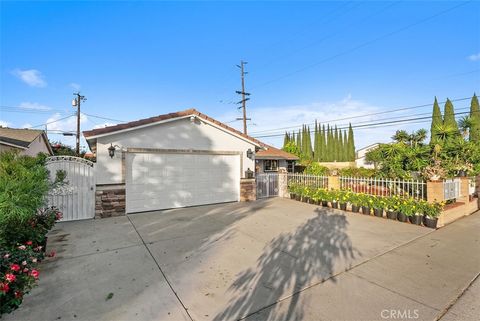 A home in Santa Ana