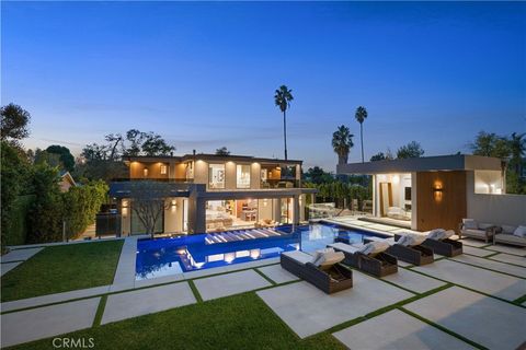 A home in Tarzana