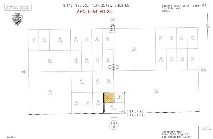 2 AC Near Burns Canyon Road