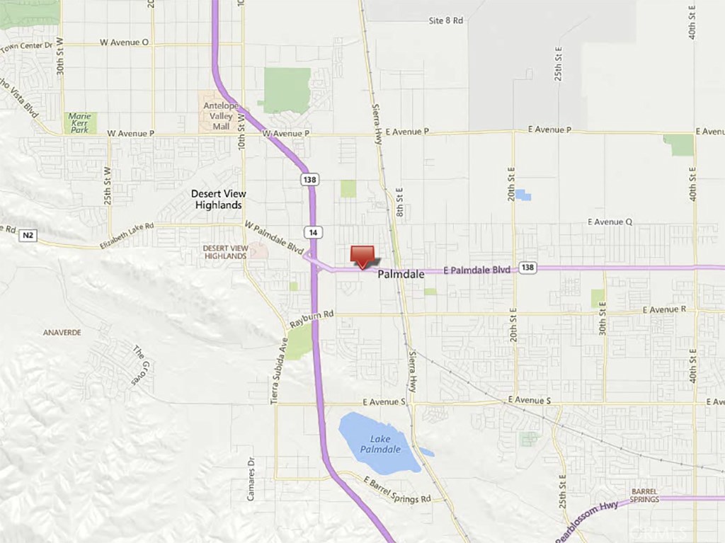 3 Street East and Palmdale Boulevard