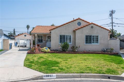 A home in Downey