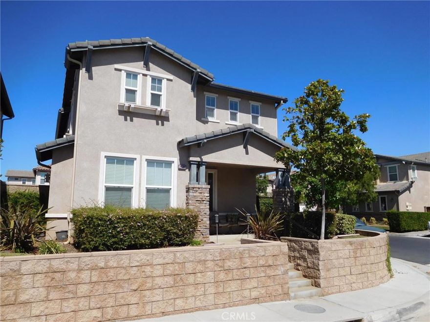 ALL DRESSED AND WAITING.



Exquisite three bedroom and two and half bath home, located on corner lot, in the Skyview Ridge Community of Murrieta. The living room has a cozy fireplace and the half bath is downstairs. All three bedrooms and laundry room are upstairs. The master bedroom has wood floors and a walk in closet. 

The kitchen has everything a cook would want-microwave, stove, refrigerator, and dishwasher within reach. The garbage disposal is new and the dishwasher is approx one year old. The home has been pre-wired for network cable throughout. The front yard to this home is maintained and watered by the association. The seller is leaving the spa in the backyard. This community also offers large pool, kids pool, spa, outdoor cooking area, walking trails through park-like setting and play ground for children.  You are centrally located in Murrieta and close to the 215 Freeway. This home challenges comparison.