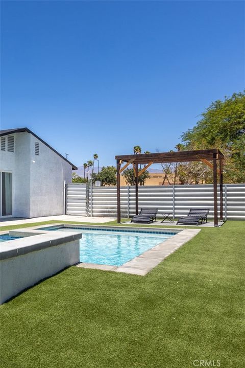 A home in Palm Springs