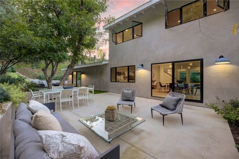 A home in Sherman Oaks