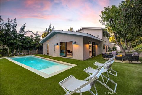 A home in Sherman Oaks