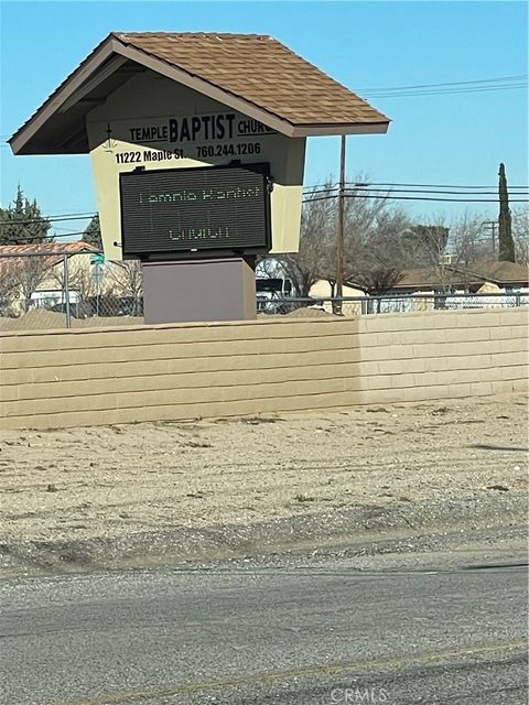 A home in Hesperia