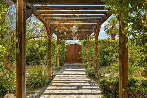 A home in Palm Springs