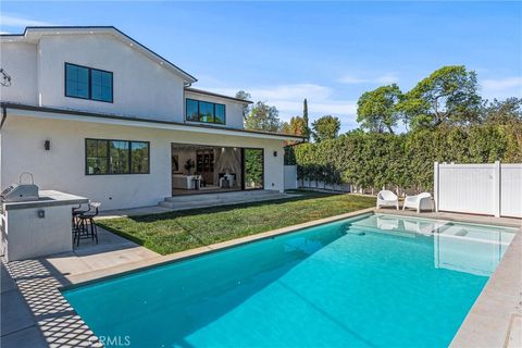 A home in Sherman Oaks