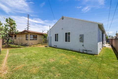 A home in Downey