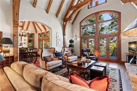 A home in Lake Arrowhead