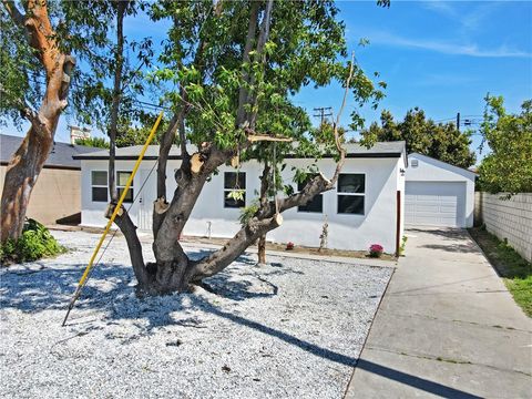 A home in Downey