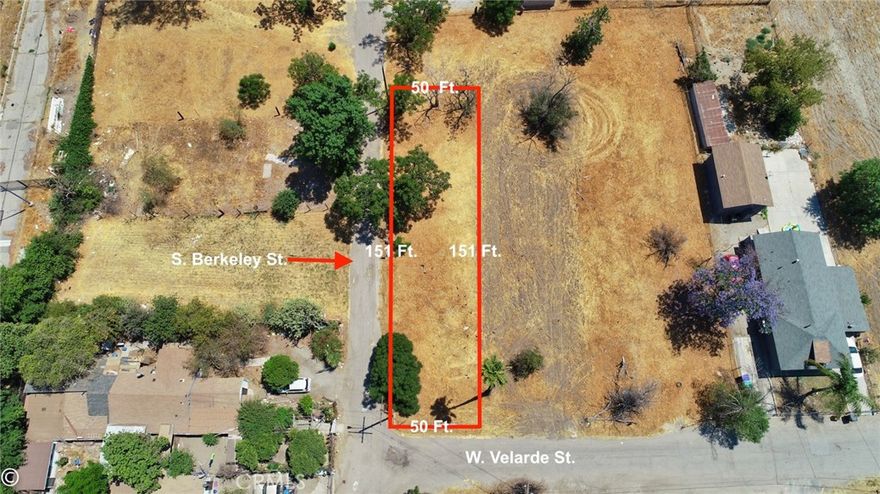 Great Commercial opportunity between South G St and South E St. South of San Manuel Stadium and SAC Health System and North of Mill St.