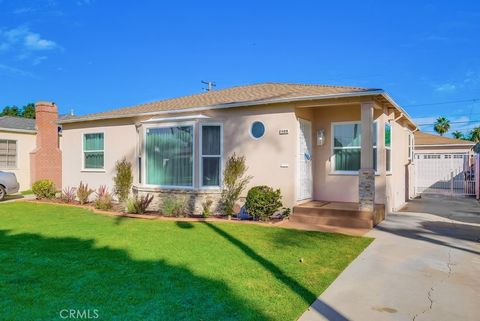 A home in Compton