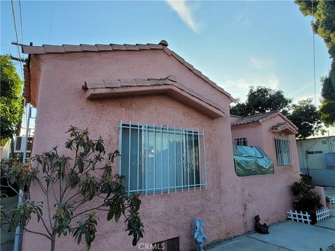 A home in East Los Angeles