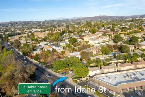 A home in La Habra