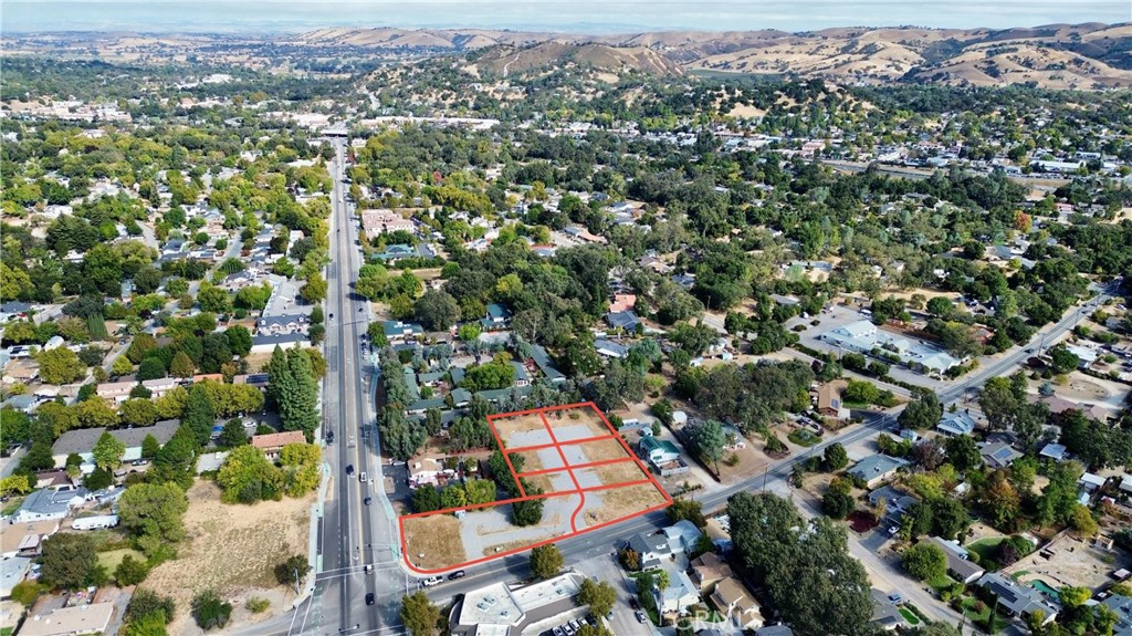 This entitled project has completed construction documents for 59 residential units and 3 commercial spaces across 8 lots and 9 buildings. The project is shovel ready pending new owner handling minor documentation with the City of Atascadero. 3 story walk up design ensures lower construction costs and the location is prime being less than a mile from the blossoming downtown Atascadero area.