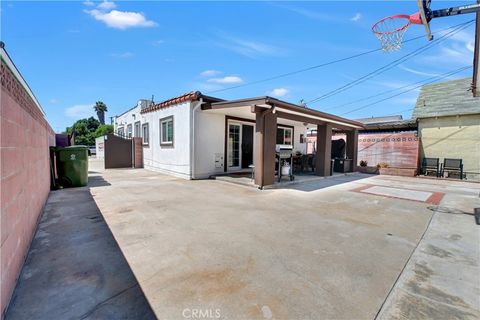 A home in East Los Angeles