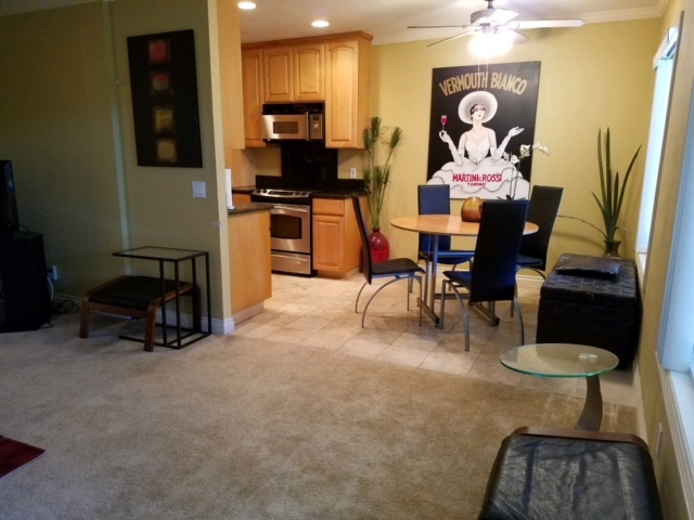 Fantastic furnished condo in a wonderful Hillcrest location! Walk to everything in the neighborhood and Balboa Park. Condo features in-unit washer and dryer, stainless steel appliances, granite countertops, crown moldings, travertine floors in kitchen and bath, designer paint colors and off street assigned parking spot. Gated complex on quiet cul de sac. You'll love the unit and the amazing location! Neighborhoods: Hillcrest Sewer: Sewer Connected