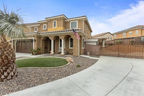 A home in Victorville