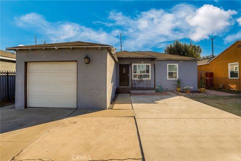 A home in Compton