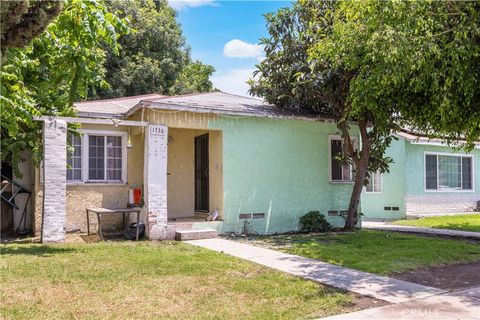 A home in Compton