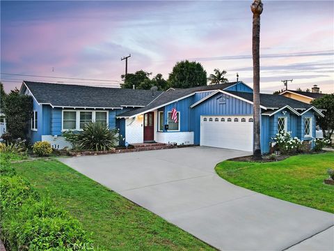 A home in Downey