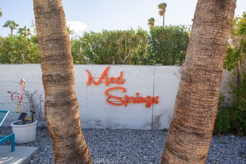 A home in Palm Springs