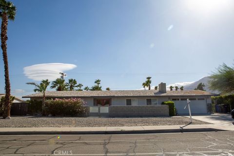 A home in Palm Springs