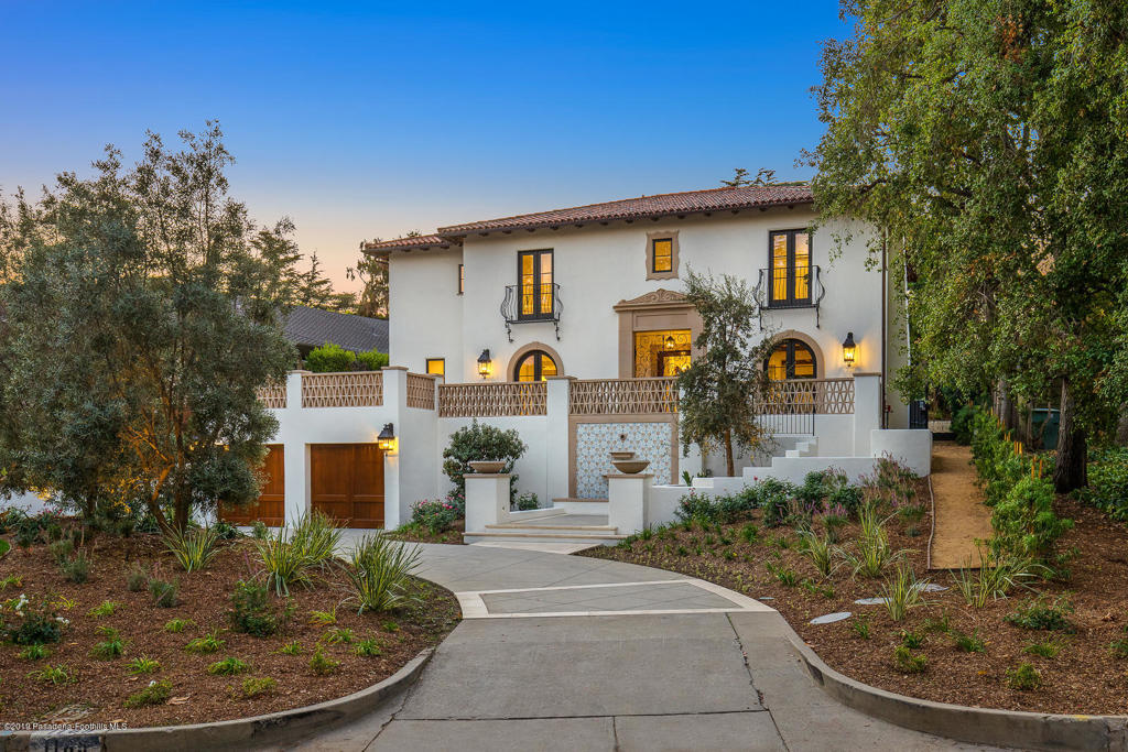 BRAND NEW CONSTRUCTION FROM THE GROUND UP. Situated in one of the city's premier neighborhoods adjacent to Caltech, Polytechnic School and the grounds of the Huntington Library, this completely new home is an example of exquisite design and highest quality construction. Using the finest materials and finishes, the Anders Troedsson designed, Premier General Contractors built home exhibits the the best of gracious Mediterranean architecture, for which Pasadena is known, with all the modern conveniences of a new home. With over 2200 square feet of exterior terraces, along with custom designed landscaping by Jon Pride, the property offers both large scale as well as intimate entertaining options. Sited on a lot with Sycamore and Oak tree top vistas, no detail was overlooked in creating a home and grounds for the most discriminating buyer.