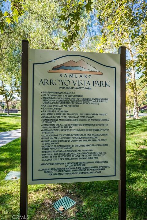 A home in Rancho Santa Margarita