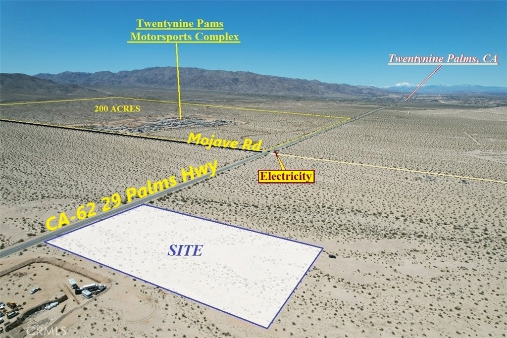 View 29 Palms, CA 92277 land