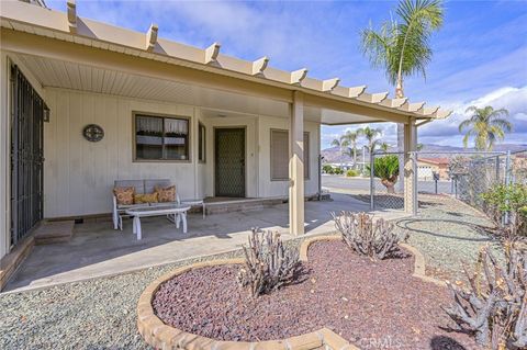 A home in Hemet