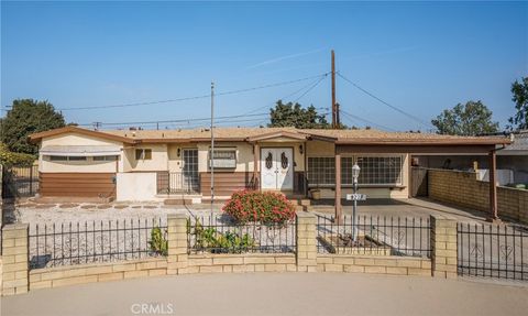 A home in Santa Fe Springs