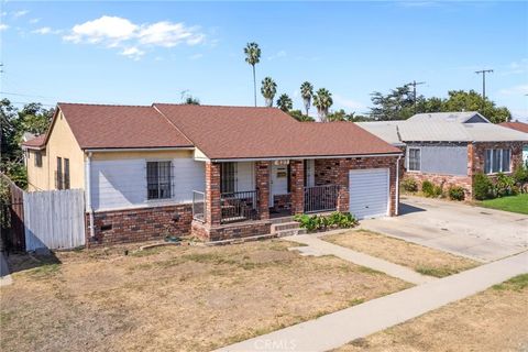 A home in Compton