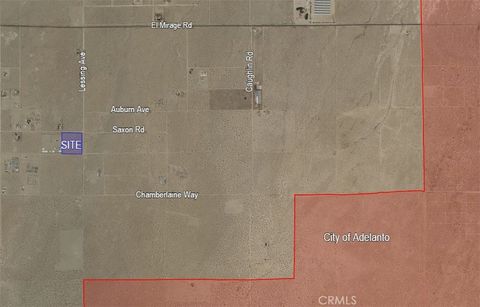 Photo of 0 Lessing Road, Adelanto, CA 92301 (MLS # HD23085555)