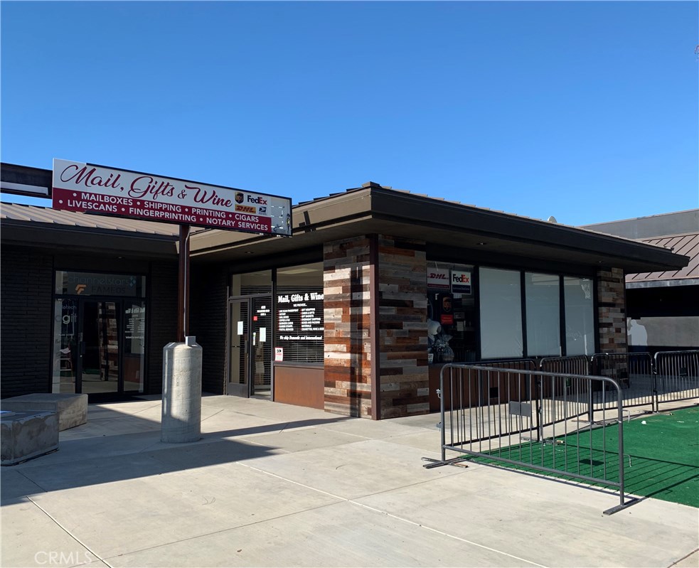 Very well established ONE-STOP unique service center in the same location for over 30 years. Incredible and rare business opportunity that offers Mail/Shipping service which includes but not limited to mailbox rental with 24 hour access, UPS, FedEx, DHL, USPS Postal Service, Notary, Live Scan/Fingerprinting, Passport Photo, Packing Supplies, Office Supplies, Gift Items, Gift Baskets, Gift Wrapping, Beverages, Wine, Cigars & more! It also has Alcohol Shipping License! Great location with plenty of parking spaces. Excellent opportunity to acquire this independent non-franchised business that provides unlimited Expansion Potentials!