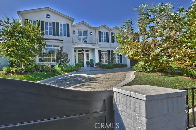 This beautiful traditional home is located in the celebrated Royal Oaks. Custom built in 2014, this exquisitely designed property boasts 6 bedrooms and seven and a half baths. Set on a knoll behind private gates, this estate is gracious and grand, yet warm and inviting. Impressive foyer greets your guests punctuated by a sweeping staircase,rich walnut floors and soaring ceilings. Drenched in sunlight w/ floor to ceiling windows and French doors, designed to capture the true essence of Southern California living bringing the outdoor in. Highlights of this classically designed home include a formal living room,private library/office with custom built-ins, handsome bar serving as a passage from the dining room to a phenomenal open plan kitchen and family room. Well-appointed chef's kitchen with Wolf/Subzero appliances, marble island, two farm sinks, three dishwashers, coffee bar and beverage center. This home has all the finest luxuries including a large master retreat with its own formal sitting area,fireplace, separate baths and walk in closets with a balcony overlooking the entertainer's yard. The wrap around veranda with fireplace is surrounded by lush landscaping, BBQ area and salt water pool/spa. The ultimate in outdoor entertaining and much much more!