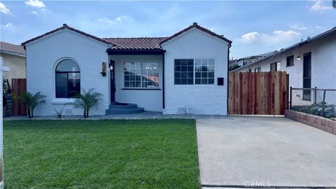 A home in East Los Angeles