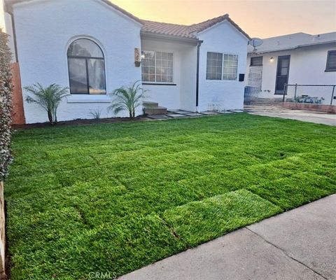 A home in East Los Angeles