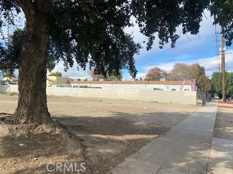 EXCELLENT BUILDABLE FLAT LOT - 80 FT FRONTAGE BY 100 FT DEEP . CURB,GUTTER,SIDEWALK AND STREET IN. METER AND WATER AVAILABLE TO THE PROPERTY. IDEAL FOR 2 HOUSES ON A LOT OR A HOUSE W/ADU -CHECK W/ CITY PLANNING - WALKING DISTANCE TO SCHOOL, 5 MIN FROM CIVIC CENTER AND THE BUS STOP IS NEAR BY . PREVIOUS HOUSE WAS TORNED DOWN WISH PRESENT A BREAK IN IMPACT FEES OF A LITTLE OVER 900 SQ FT . YOU HAVE IT ALL IN ONE PIECE OF LAND !!!
