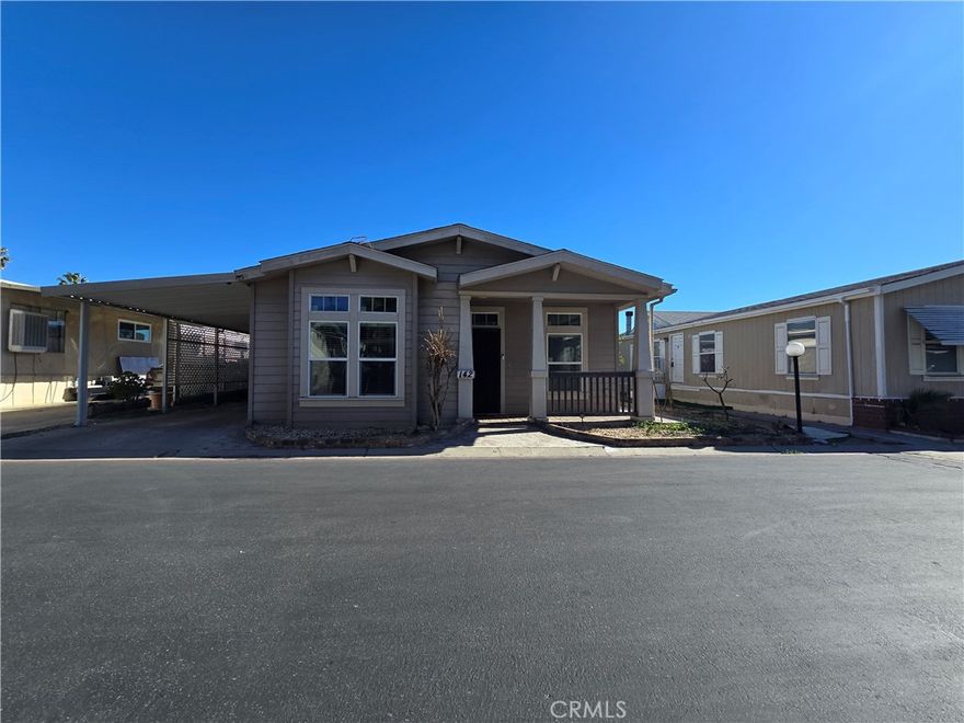 This cozy and comfortable mobile home offers affordable living without compromising on quality. Well maintained 3 bedroom and 2 bath mobile home built in 2016. Situated in a clean, family-friendly park with a pool and recreation areas. Conveniently located near freeways, shopping, and restaurants, this move-in-ready gem is the perfect blend of comfort, style, and easy living – don't miss your chance to make it your own!