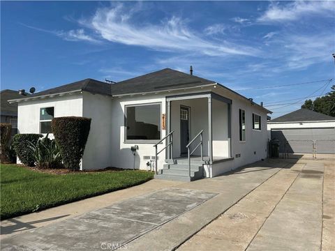 A home in Compton