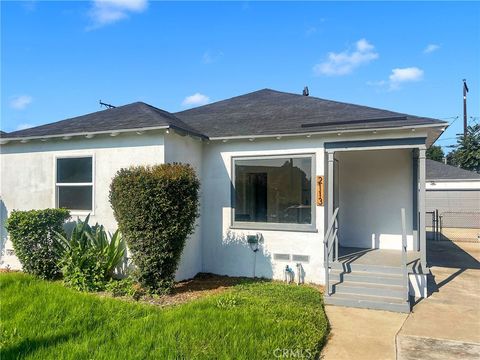 A home in Compton