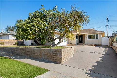 A home in La Habra