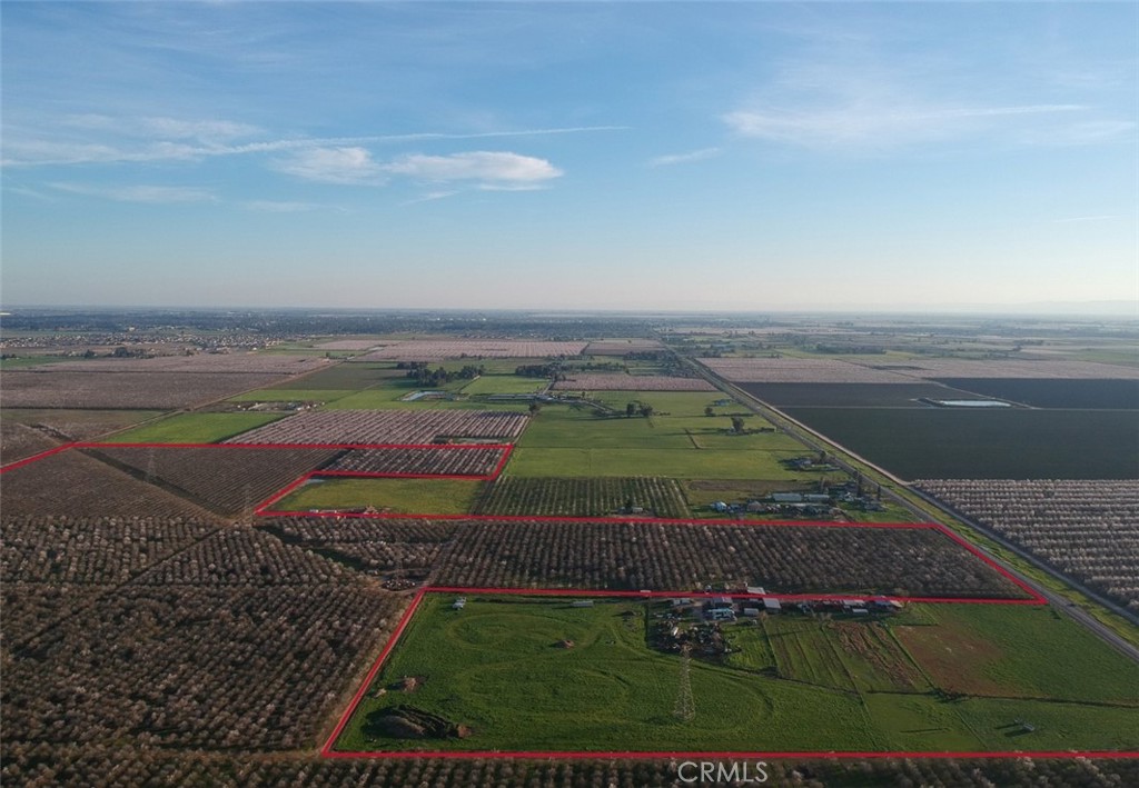 Discover an exceptional agricultural investment with this rare opportunity to own 161 acres across two prime parcels. The first parcel offers 151 acres, while the second parcel adds 10 acres. Located in North Merced and 5 miles from UC Merced. This well-established almond orchard features 35 acres of Independent almonds (7 years old), 60 acres of Nonpareil (13 years old), 30 acres of Aldrich (13 years old), 16 acres of Half Nonpareil (17 years old), 10 acres of Butte (17 years old), and 10 acres of Aldrich (17 years old). The entire property has an efficient micro drip irrigation system, ensuring optimal water usage and consistent crop yield. The property is strategically located in an area poised for the city's future growth and potential expansion. Whether you're looking to expand your farming portfolio or invest in land with future growth opportunities, this property presents a rare and valuable offering. Don’t miss out on this unique investment—contact us today for more information or to schedule a private tour!