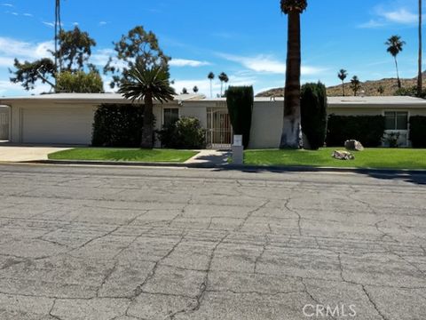 A home in Palm Springs