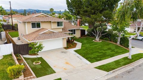 A home in La Habra