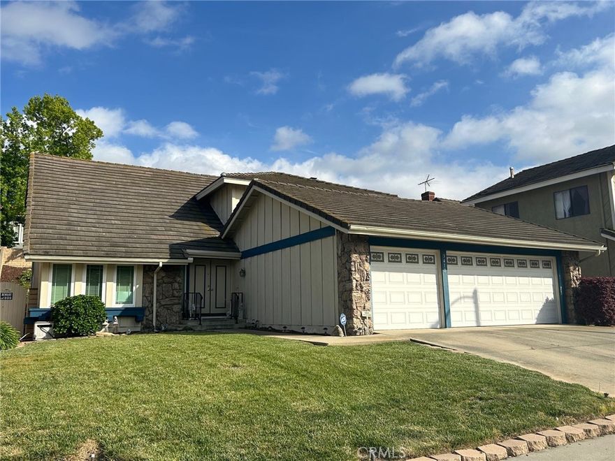 Enter this highly upgraded home, located in the highly rated Walnut School District. THIS HOME HAS BEEN WELL MAINTIANED

Step down to the formal living room with a formal dining room with newer shutters. Gorgeous kitchen cabinetry and granite, newer double oven. This home has a great floorplan with one bedroom downstairs, great for office or guest room. Step down to family room, with fireplace and custom mantle. Upstairs you will find a primary bedroom, double wardrobe closets, additional storage, newer shutters and sitting area. Newer designed, large tub and separate shower in this ideal en-suite. Two additional bedrooms with a jack n jill bath suite. Bathrooms have been upgraded with new counter tops, newer tile and updated tub/shower. You will enjoy this well-maintained home, that has new vinyl upgraded windows throughout. A newer roof and patio cover and deck. There is a storage shed for those gardening tools in the large backyard. 



NEWER UPGRADES- Windows/ gutters/ roof/ garage doors/ ceiling fans in bedrooms/ Thermador double oven/ newer stairway railing/ just a few of the updates. Home has been re-piped with PEX. Newer HVAC/ AC. Nearby shopping and dining.