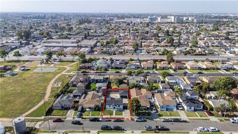 A home in Compton