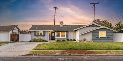 A home in Fullerton